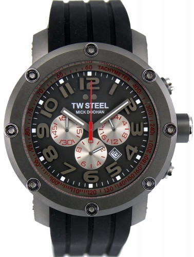 Tw Steel Watches : TW612 Quartz Chronograph Titanium Date 45mm Mick Doohan Edition Men Watch