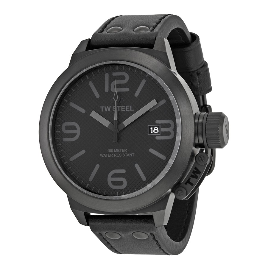 TW Steel Watches : TW822R Black Quartz Men Watch