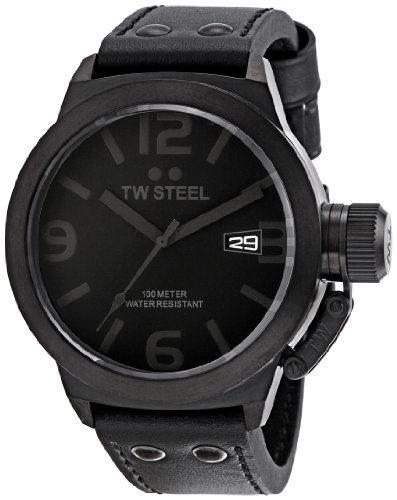 Tw Steel Watches : TW844 Quartz Date 45mm Canteen Men Watch