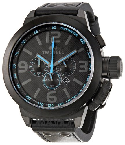 Tw Steel Watches : TW905 Quartz Chronograph Date 50mm Canteen Men Watch