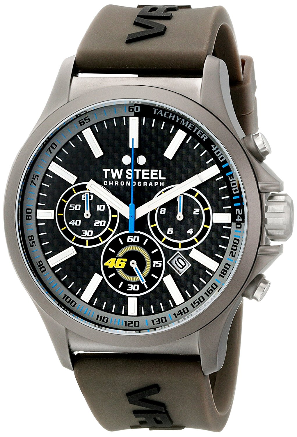 TW Steel Watches : TW936 Black Dial Silicone Men Watch