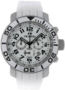 Tw Steel Watches : TW94 Quartz Chronograph Date 45mm Grandeur Diver Men Watch