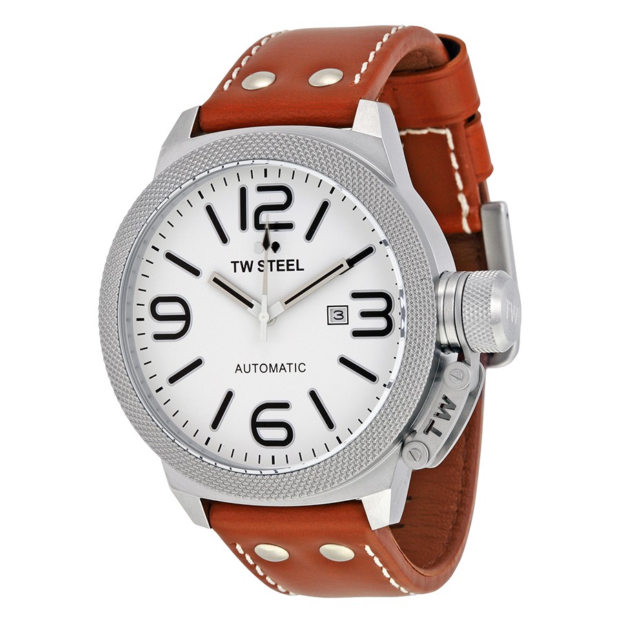 TW Steel Watches : TWA957 White Automatic Men Watch