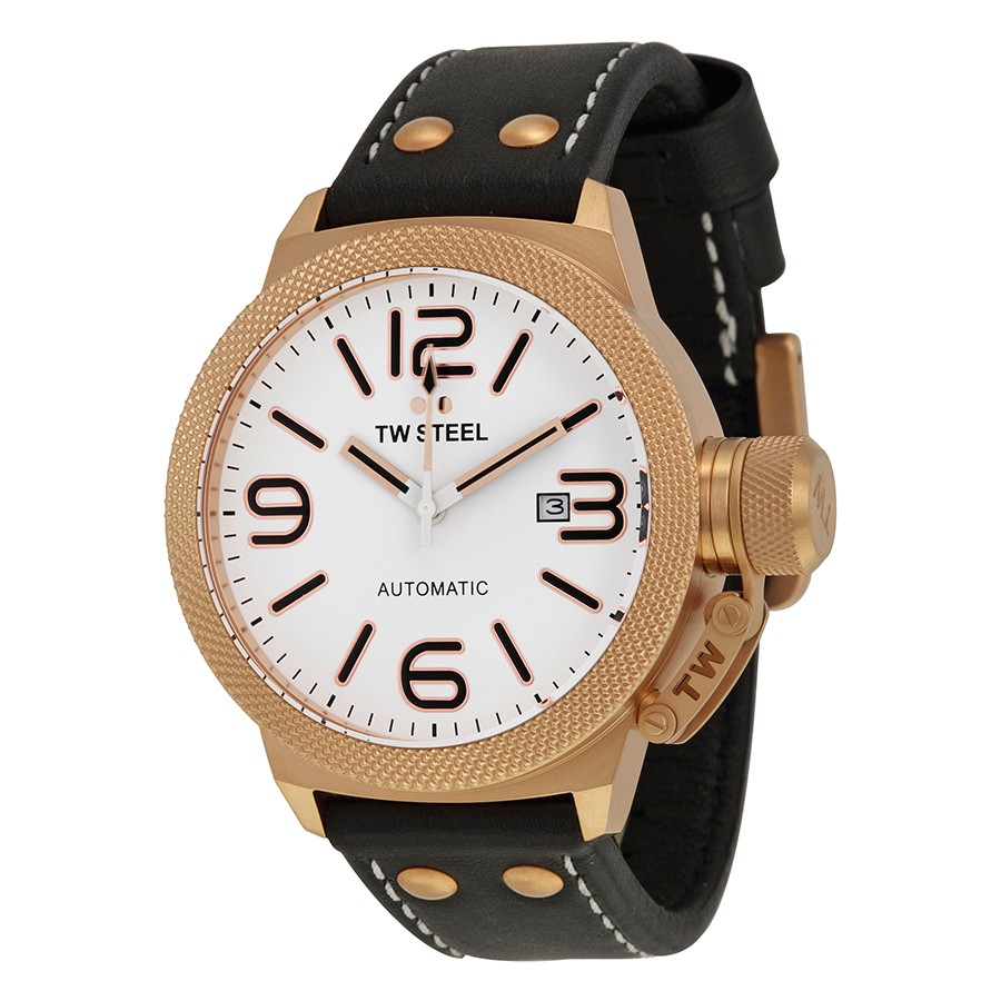 TW Steel Watches : TWA960 White Automatic Men Watch