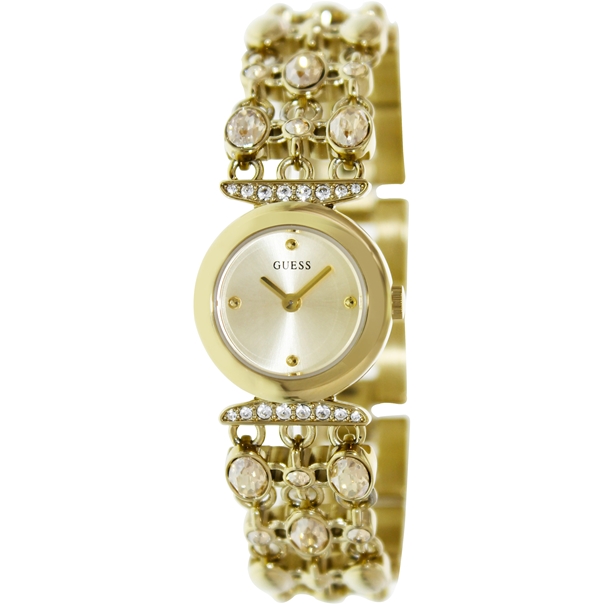 Guess Watches : U0220L2 Quartz Analog Gold Tone Stainless Steel and Crystal Women Watch