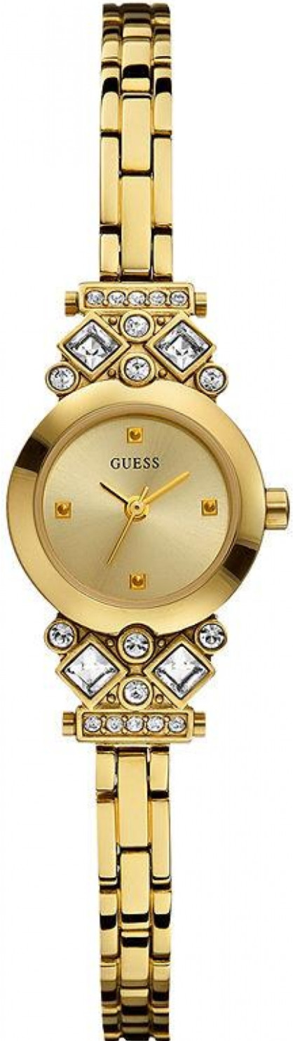 Guess Watches : U0221L2 Quartz Analog Gold Tone Stainless Steel Women Watch