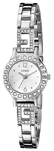 Guess Watches : U0411L1 Quartz analog Stainless Steel and Crystal Women Watch