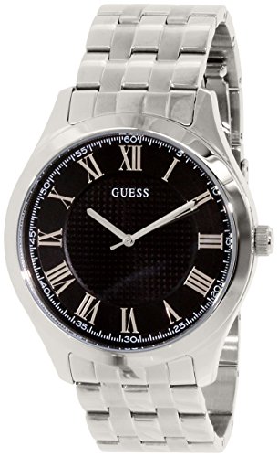 Guess Watches : U0476G1 Quartz Roman Numerals Dial Stainless Steel Men Watch