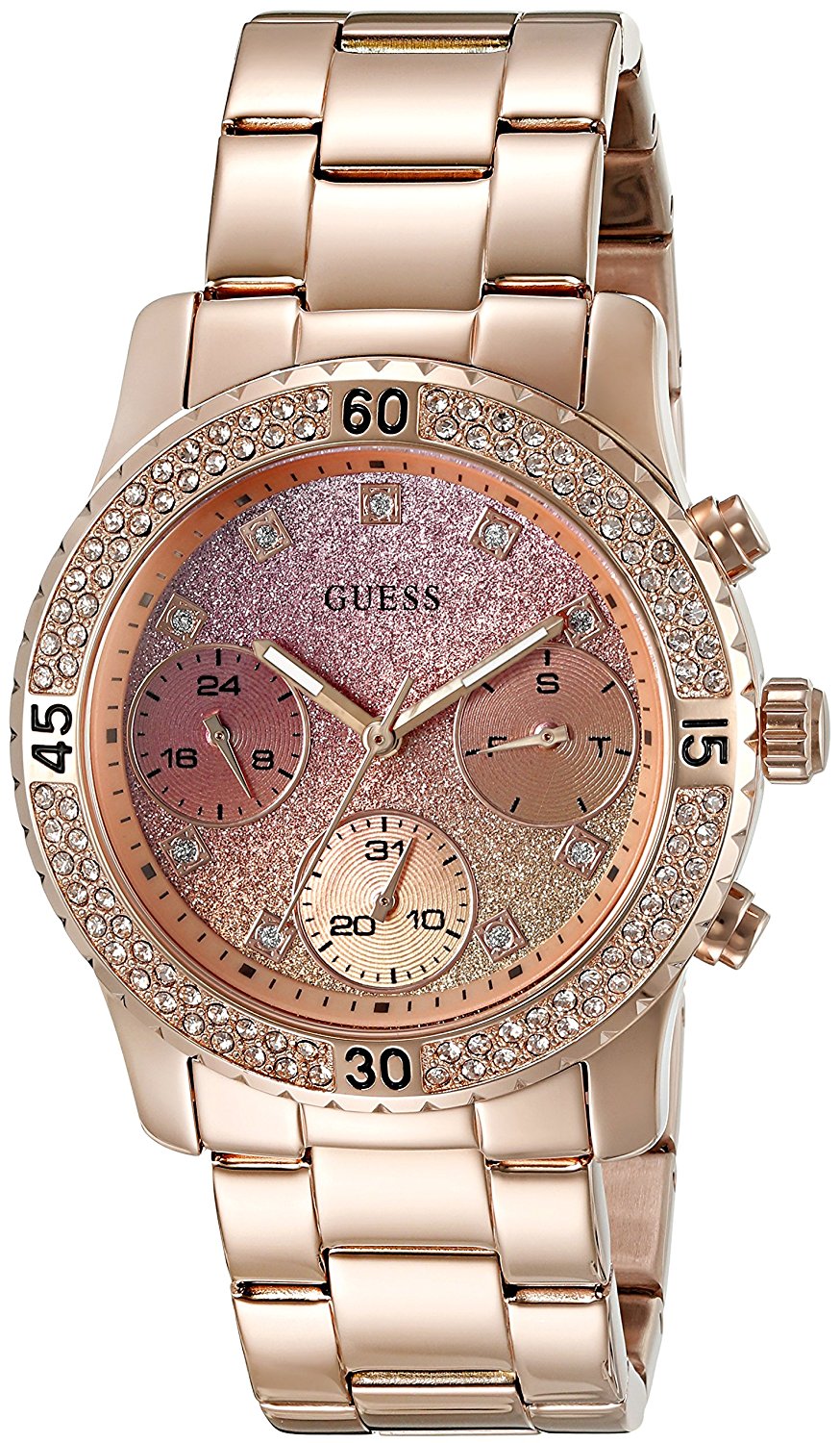 Guess Watches : U0774L3 Pink Dial N/a Women Watch
