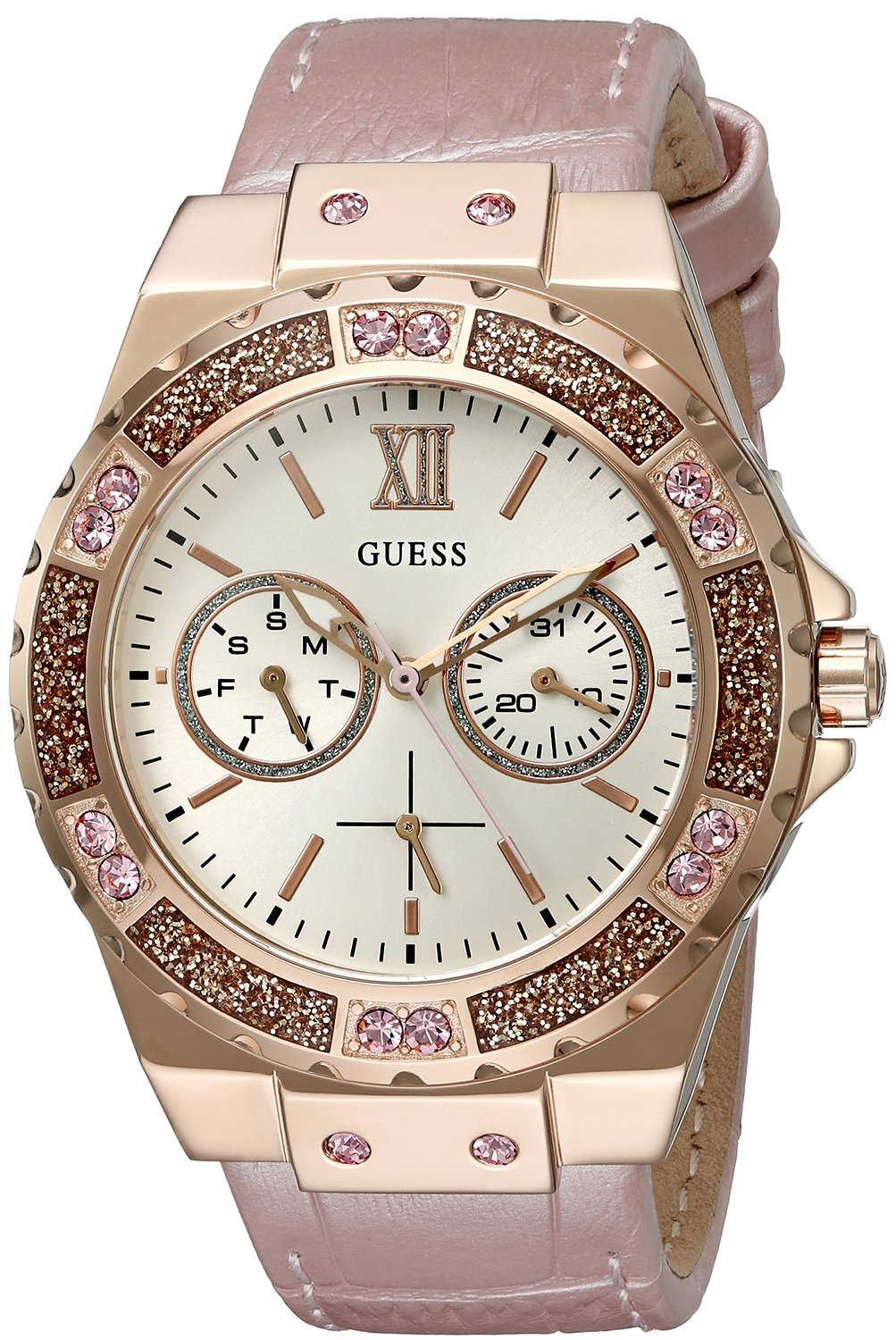 Guess Watches : U0775L3 White Dial Second-hand Women Watch