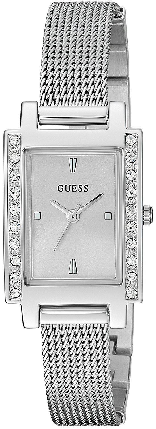 Guess Watches : U0953L1 White Dial Stainless Steel Band Women Watch