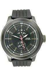 Guess Watches : U10660G1 Quartz Ion-Plated Stainless Steel Men Watch