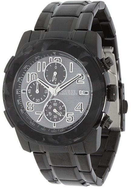 Guess Watches : U18514G1 Quartz Silver Dial Stainless Steel Case With Gray Stainless Steel Case Men Watch