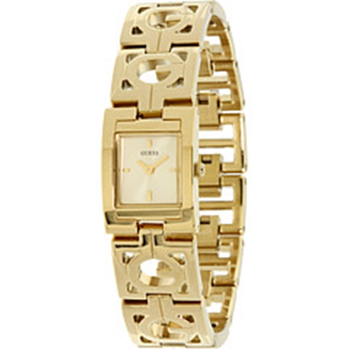 Guess Watches : U95127L1 Quartz Stainless Gold Tone Stainless Steel Case And Bracelet Women Watch