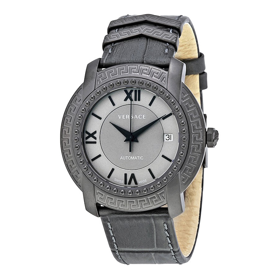 Versace Watches : V13010016 Grey Automatic Unisex Watch