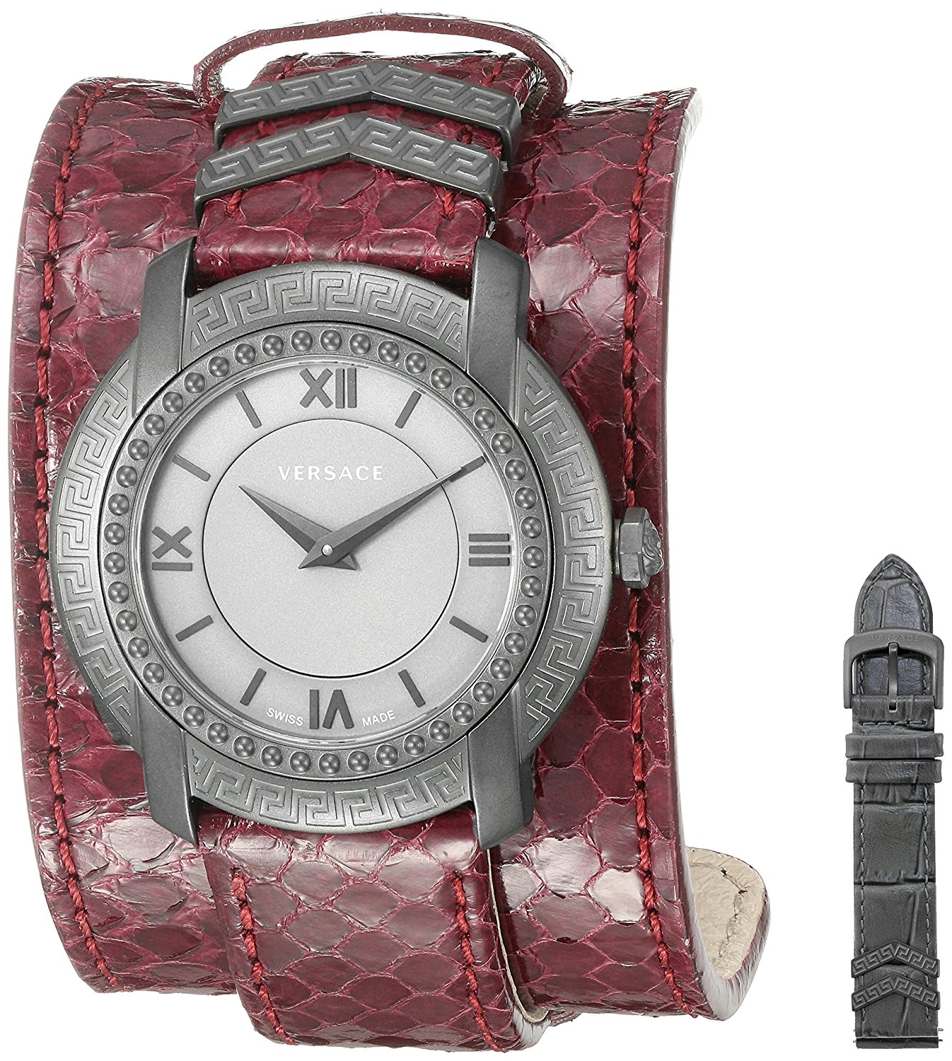Versace Watches : VAM070016 Quartz Analog Leather Women Watch