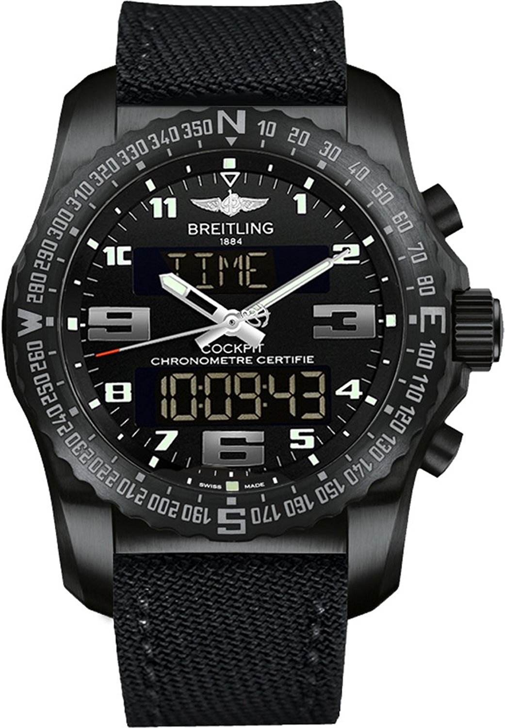 Breitling Watches : VB501022/BD41-104W Swiss Quartz Dial Color