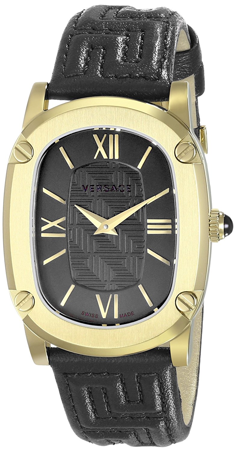 Versace Watches : VNB03-0014 Black Dial Stainless Steel Band Women Watch
