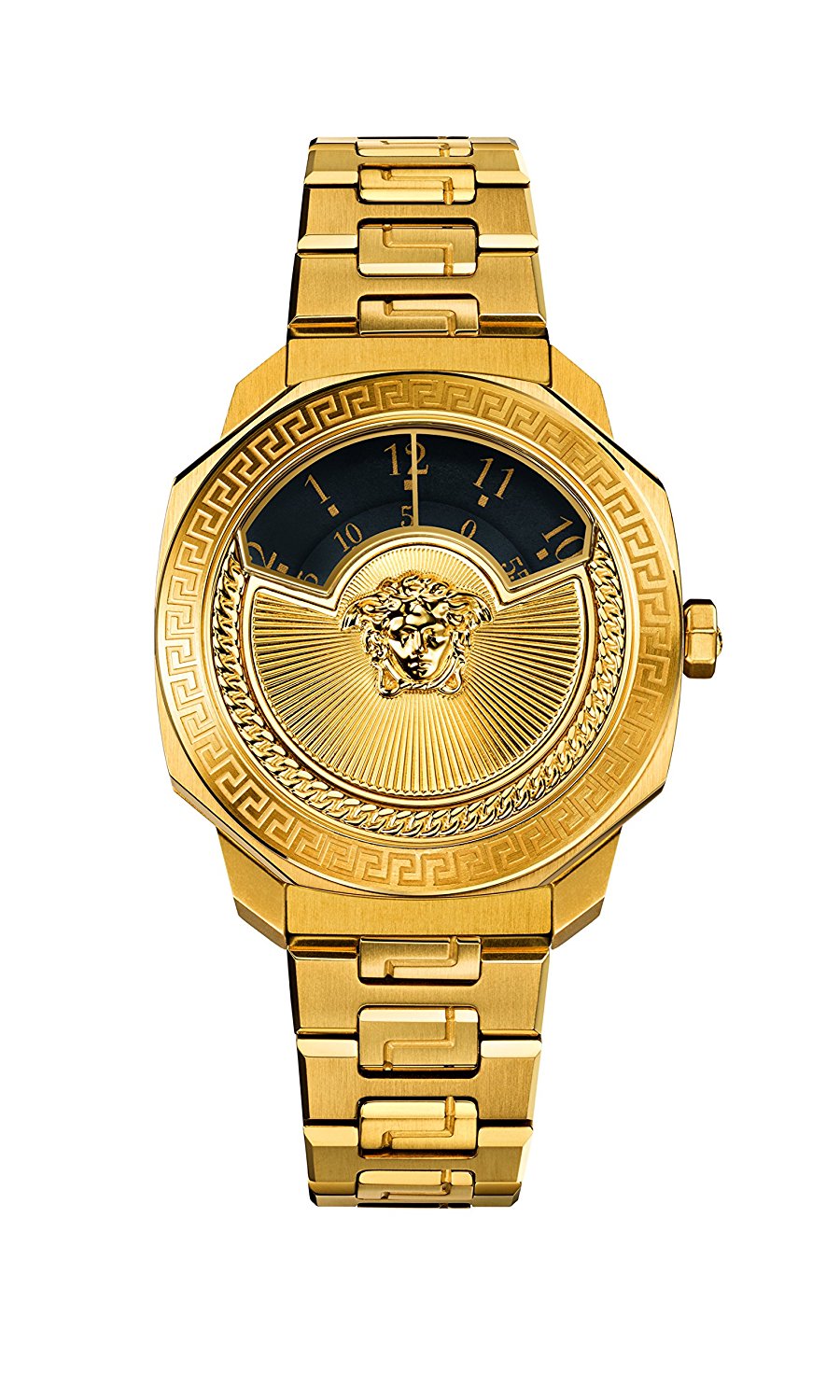 Versace Watches : VQU050015 Black Dial Water Resistant Women Watch
