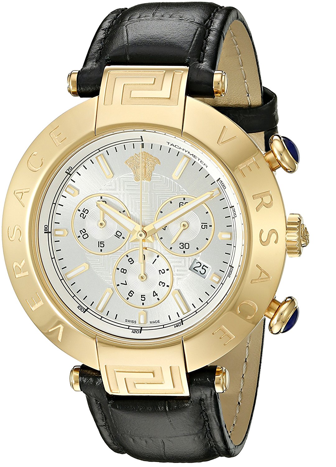 Versace Watches : VQZ040015 White Dial Chronograph Men Watch