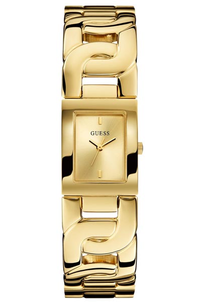 Guess Watches : W0003L2 Gold Tone Quartz Women Watch