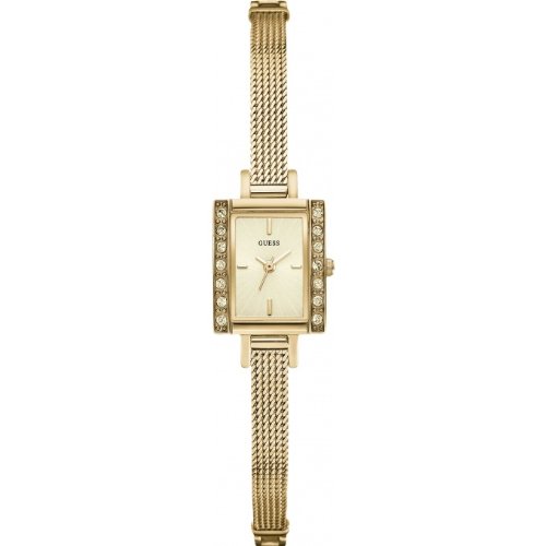 Guess Watches : W0134L2 White Dial Stainless Steel Women Watch