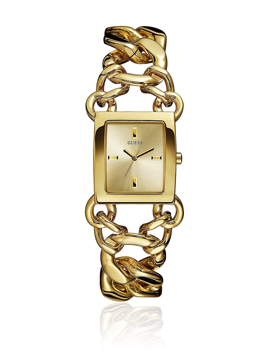 Guess Watches : W0438L2 Gold Dial Stainless_steel Women Watch