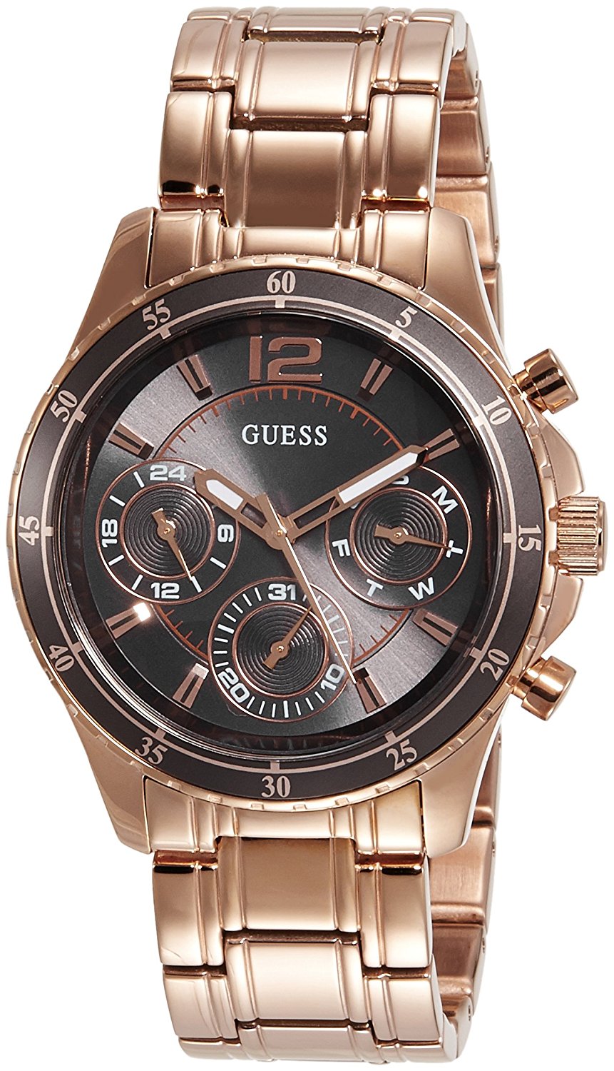 Guess Watches : W0639L2 Grey Dial Day & Date 24 Hour Women Watch