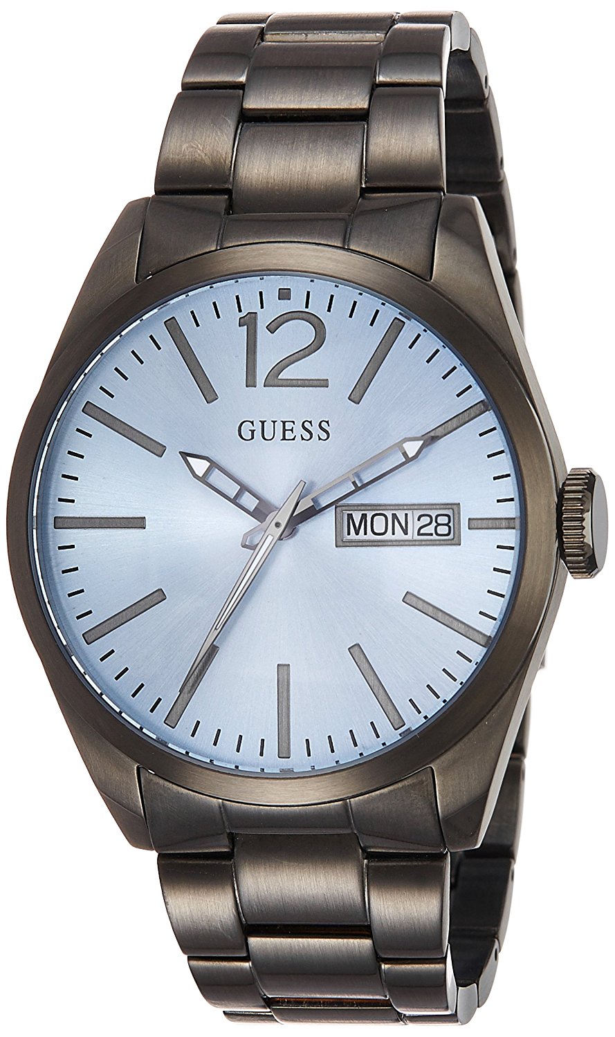 Guess Watches : W0657G1 Blue Dial Stainless Steel Men Watch