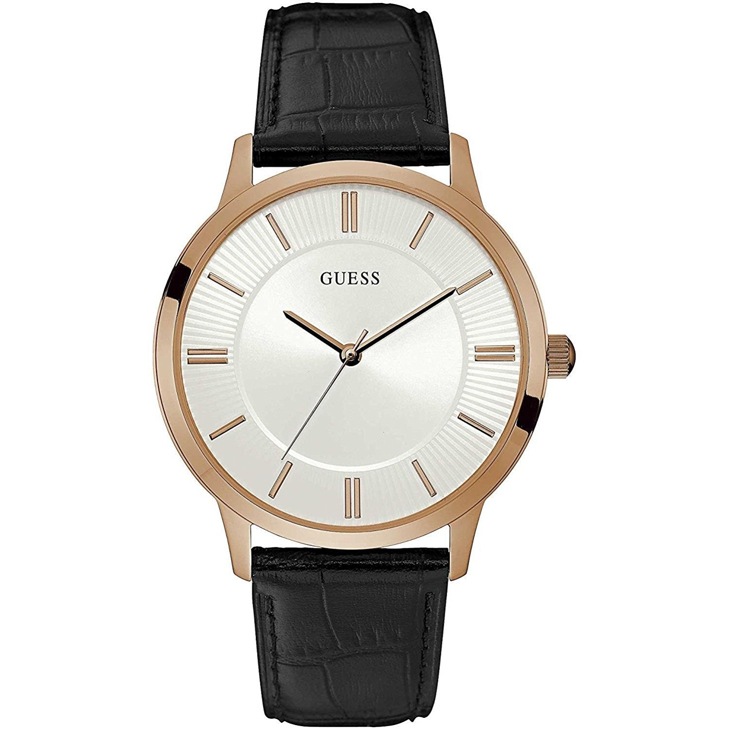 Guess Watches : W0664G4 Beige Dial Calfskin Band Women Watch