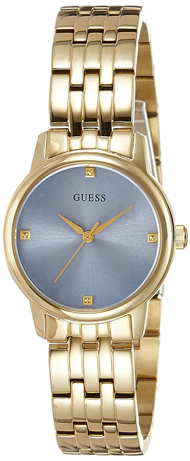 Guess Watches : W0687L2 Blue Dial Stainless Steel Women Watch