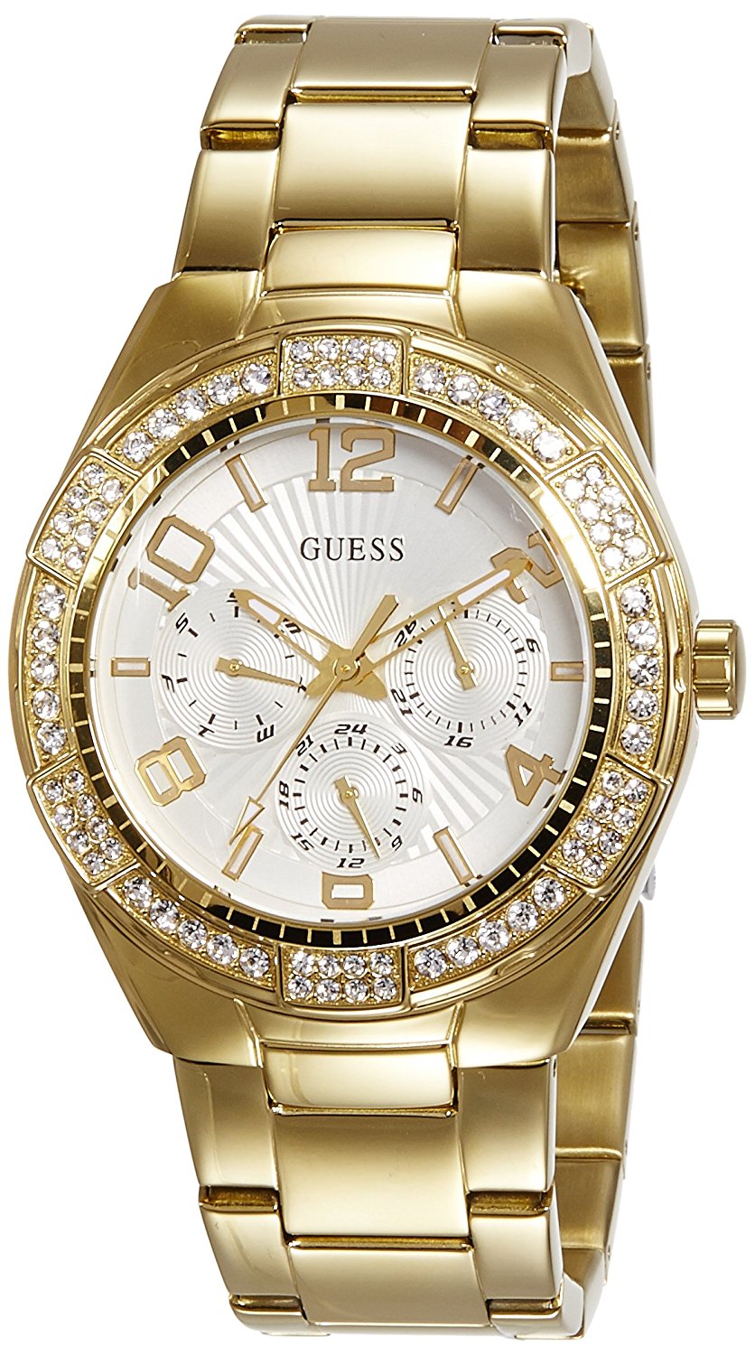 Guess Watches : W0729L2 Multicolour Dial Stainless Steel Women Watch