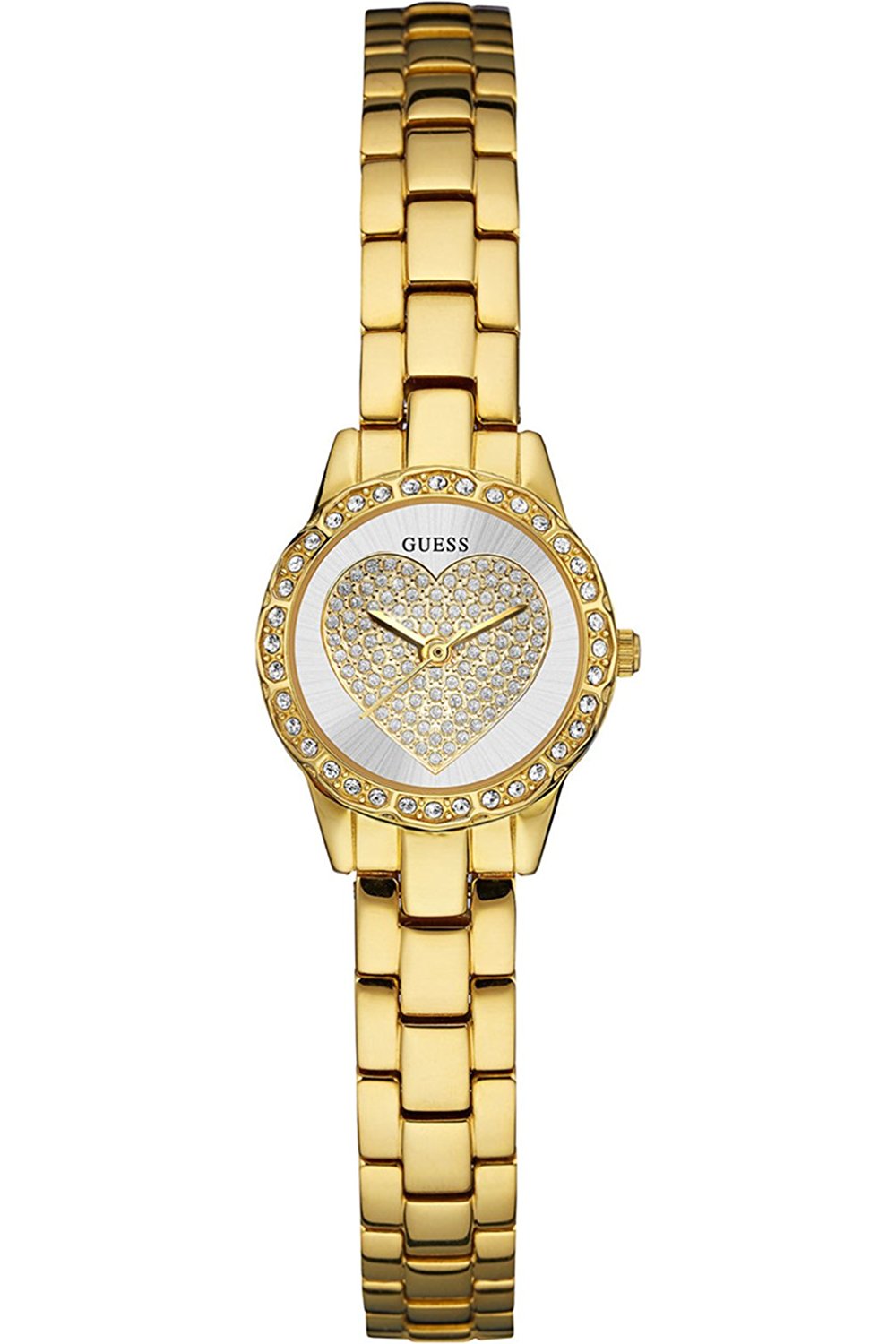 Guess Watches : W0730L2 Silver Dial Stainless Steel Band Women Watch