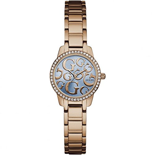Guess Watches : W0891L3 Blue Dial Stainless Steel Men Watch