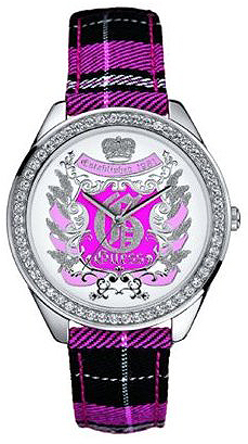 Guess Watches : W10110L2 Trend Leather Strap Women Watch