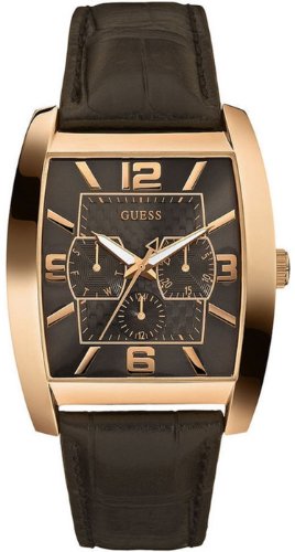 Guess Watches : W10600G1 Quartz Brown Dial Stainless Steel Men Watch