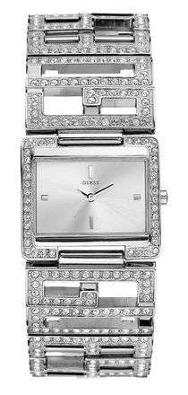 Guess Watches : W11505L1 Quartz Stainless Steel and Crystal Women Watch