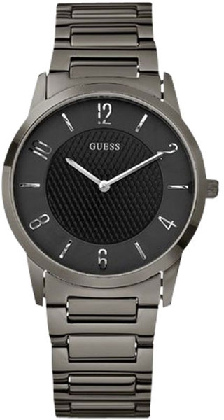 Guess Watches : W11551G1 Quartz Black Dial with Arabic Numerals Stainless Steel Men Watch