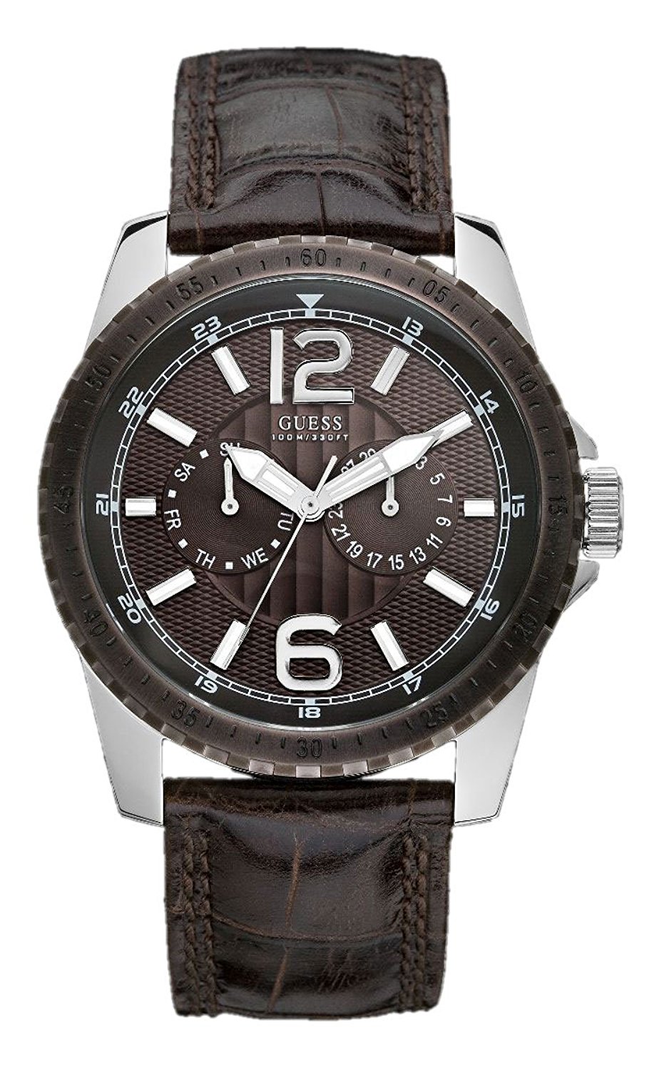 Guess Watches : W11596G1 black Dial Stainless Steel Women Watch
