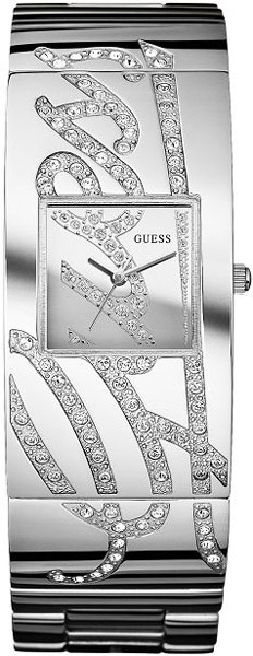 Guess Watches : W12063L1 Quartz Analog Stainless Steel Women Watch