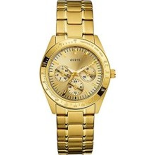 Fake AAA Guess Watches : W12083L1 Quartz Gold Dial And Bracelet Women Watch Watch