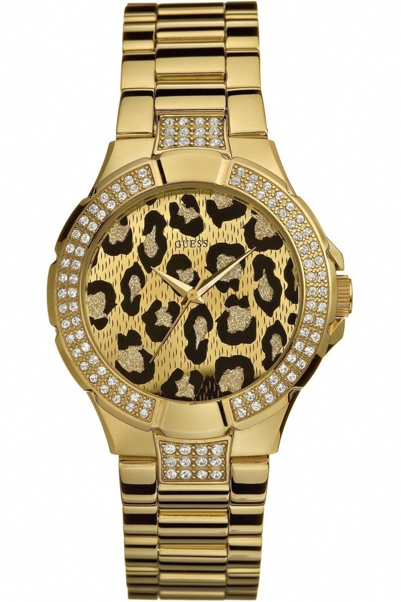 Guess Watches : W14503L1 Quartz Analog Gold Tone Stainless Steel Women Watch