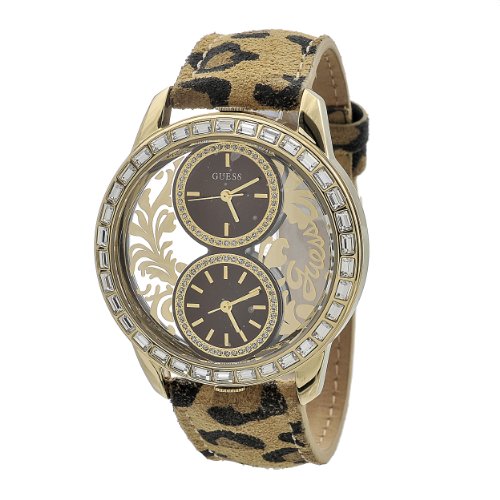 Guess Watches : W18544L2 Japanese Quartz Gold Tone Women Watch