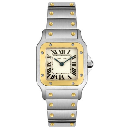 Cartier Watches : W20012C4 Swiss Quartz Steel and 18ct Gold Women Watch