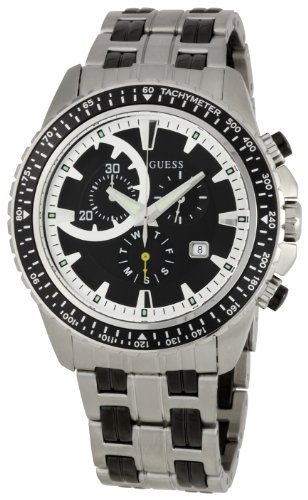 Guess Watches : W25003G1 Quartz Chronograph Stainless Steel Men Watch