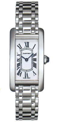 Cartier Watches : W26019L1 Quartz 18k White Gold Silver With Roman Numerals Dial 18k White Gold Band Women Watch