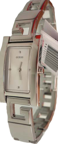 Guess Watches : W70009L1 Stainless Steel Bracelet Silver Dial Series Women Watch