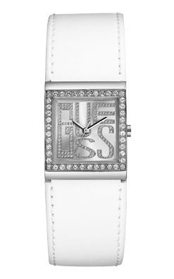 Guess Watches : W75023L2 Trend Leather Strap Women Watch