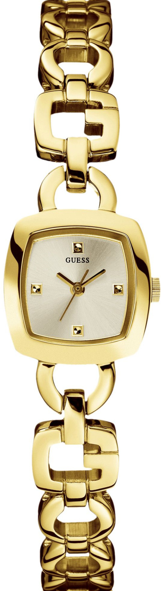 Guess Watches : W75057L1 Quartz Analog Gold Tone Stainless Steel Women Watch