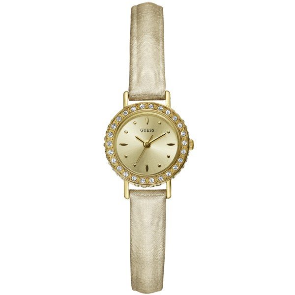 Guess Watches : W90074L1 Quartz Gold Tone Dial Stainless Steel Women Watch